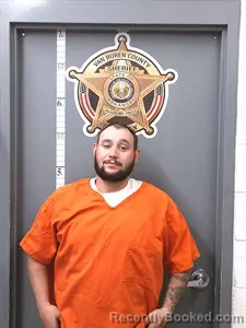 Mugshot of Audie Woodall booked in Van Buren County, Arkansas on April 20, 2026