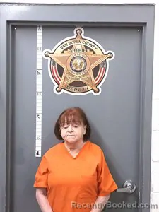 Mugshot of Sondra Gail Ralph booked in Van Buren County, Arkansas on April 25, 2026