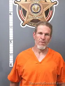 Mugshot of Charles DARREN WATTS booked in Van Buren County, Arkansas on May 3, 2026