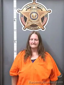 Mugshot of Brenda A BUNKER booked in Van Buren County, Arkansas on May 3, 2026