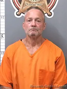 Mugshot of Thomas Holley booked in Van Buren County, Arkansas on May 12, 2026