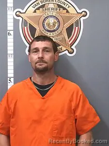 Booking photo from Van Buren County, Arkansas