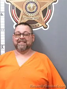 Mugshot of Samuel Walker Holmes booked in Van Buren County, Arkansas on June 9, 2026