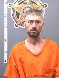 Mugshot of Coddey Clinton Williams booked in Van Buren County, Arkansas on June 15, 2026