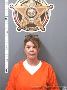 Mugshot of Crystal Foster booked in Van Buren County, Arkansas on June 18, 2026