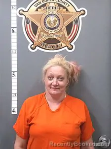 Mugshot of Josie L PRUITT booked in Van Buren County, Arkansas on June 28, 2026