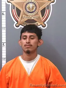 Mugshot of Benjamin Esteban Gonzalez booked in Van Buren County, Arkansas on July 2, 2026