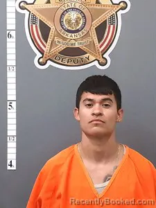 Mugshot of Erick Gutierrez booked in Van Buren County, Arkansas on July 2, 2026