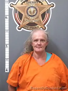Mugshot of Pamela DAWN NEWELL booked in Van Buren County, Arkansas on July 5, 2026