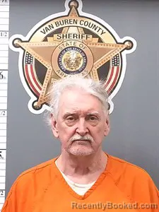 Mugshot of Donald E Scott booked in Van Buren County, Arkansas on August 18, 2026