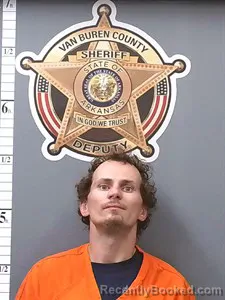Mugshot of Mason Dee Reese booked in Van Buren County, Arkansas on August 19, 2026