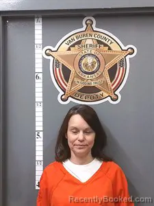 Mugshot of Kimberly Fox booked in Van Buren County, Arkansas on August 21, 2026