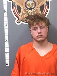 Mugshot of Kamron Shea Scott booked in Van Buren County, Arkansas on August 22, 2026