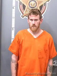 Mugshot of Cody A Edwards booked in Van Buren County, Arkansas on September 5, 2026