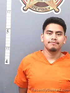 Mugshot of Juan Lux Garcia booked in Van Buren County, Arkansas on September 6, 2026