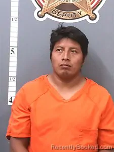 Mugshot of Juvencio Diaz booked in Van Buren County, Arkansas on September 9, 2026