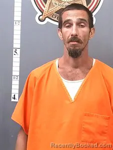 Mugshot of Justin Wayne Morgan booked in Van Buren County, Arkansas on September 9, 2026