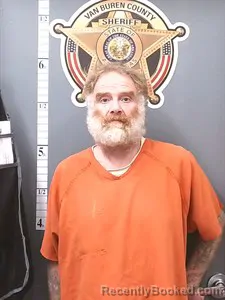 Mugshot of Gary Jerome Davis booked in Van Buren County, Arkansas on September 29, 2026