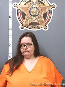 Mugshot of Brittany Talisa Swofford booked in Van Buren County, Arkansas on October 5, 2026
