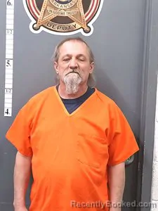 Mugshot of John Kearney booked in Van Buren County, Arkansas on October 24, 2026