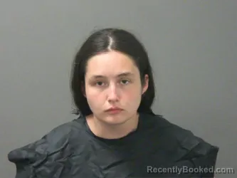 Mugshot of Hannah Morgan booked in Washington County, Arkansas on March 11, 2026