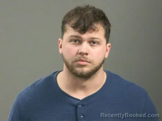 Mugshot of Colby Arrington booked in Washington County, Arkansas on March 11, 2026