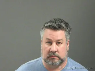 Mugshot of William Ussery booked in Washington County, Arkansas on March 12, 2026