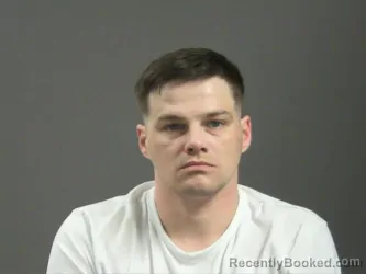 Mugshot of Colin Carter booked in Washington County, Arkansas on March 13, 2026