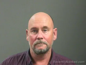 Mugshot of James Ryan booked in Washington County, Arkansas on March 13, 2026