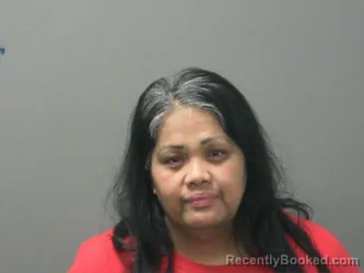 Mugshot of Angela Emos booked in Washington County, Arkansas on March 13, 2026