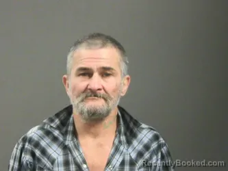 Mugshot of Gary Hellyer booked in Washington County, Arkansas on March 13, 2026