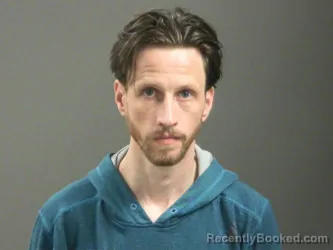 Mugshot of Logan Davis booked in Washington County, Arkansas on March 13, 2026