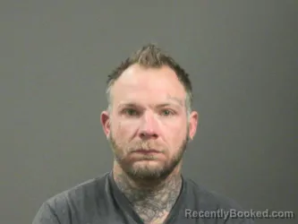 Mugshot of Shane Houy booked in Washington County, Arkansas on March 13, 2026