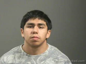 Mugshot of Brian Arevalo booked in Washington County, Arkansas on March 14, 2026