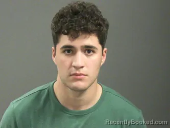 Mugshot of Brenton Martinez booked in Washington County, Arkansas on March 20, 2026