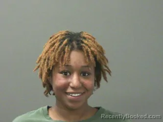 Mugshot of Akaiyah Reese booked in Washington County, Arkansas on March 20, 2026