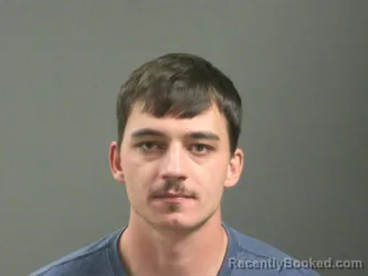 Mugshot of Ezra Roberts booked in Washington County, Arkansas on March 22, 2026