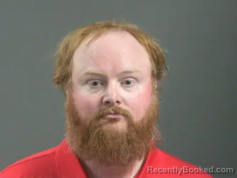 Mugshot of Brandon Masterson booked in Washington County, Arkansas on March 24, 2026