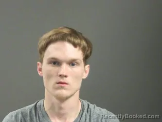 Mugshot of Seth Hine booked in Washington County, Arkansas on March 25, 2026