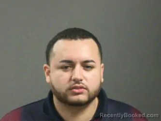 Mugshot of David Pineda booked in Washington County, Arkansas on March 29, 2026