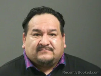 Mugshot of Aurelio Rojas booked in Washington County, Arkansas on March 29, 2026