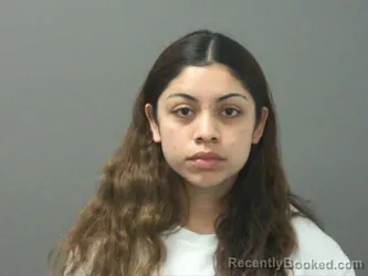 Mugshot of Kimberly Flores-Ara booked in Washington County, Arkansas on March 30, 2026