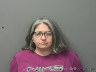 Mugshot of Leticia Espinoza booked in Washington County, Arkansas on April 3, 2026