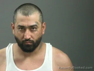 Mugshot of Leonel Carrillo booked in Washington County, Arkansas on April 4, 2026