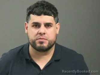 Mugshot of Rodrigo Leon-Cortez booked in Washington County, Arkansas on April 5, 2026