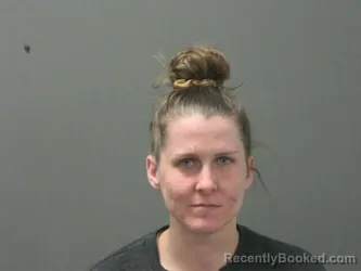 Mugshot of Christine Cates booked in Washington County, Arkansas on April 7, 2026