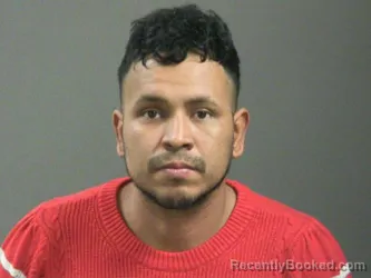 Mugshot of Denis Aleman-Gonzalez booked in Washington County, Arkansas on April 15, 2026