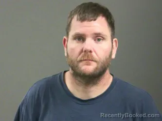 Mugshot of Brian Johnson booked in Washington County, Arkansas on April 15, 2026