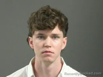 Mugshot of Luke Ferrell booked in Washington County, Arkansas on April 25, 2026