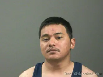 Mugshot of John Heine booked in Washington County, Arkansas on April 25, 2026